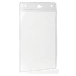 Robustes Veranstaltungsabzeichen A6 transparent