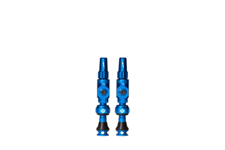 Muc-off Tubeless-Ventil Big Bore Lite kleines blaues französisches Presta-Ventil 30 mm