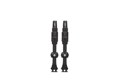 Muc-off Tubeless-Ventil Big Bore Lite xxx-großes schwarzes französisches Presta-Ventil 80 mm
