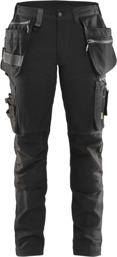 Blåkläder Blaklader Damen-Arbeitshose mit Stretch 7115-1343 – Schwarz – C44