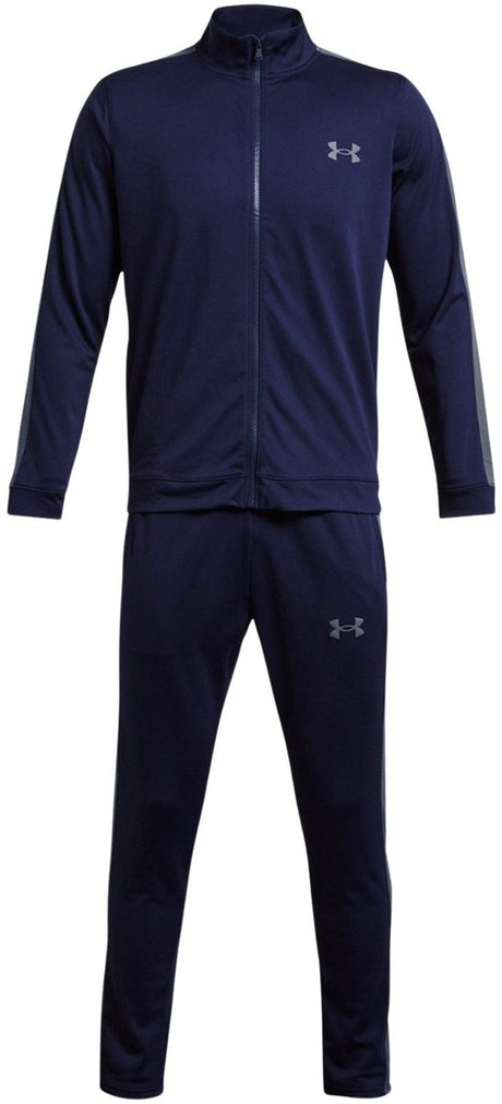 Under Armour UA Rival Knit Track Suit-Blu Herren-Trainingsanzug – Midnight Navy – Grau