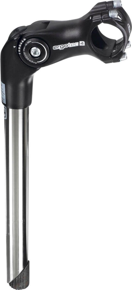 ERGOTEC STEM OCTOPUS 2 TUBE 25.4 31.8 300 110 Schwarz