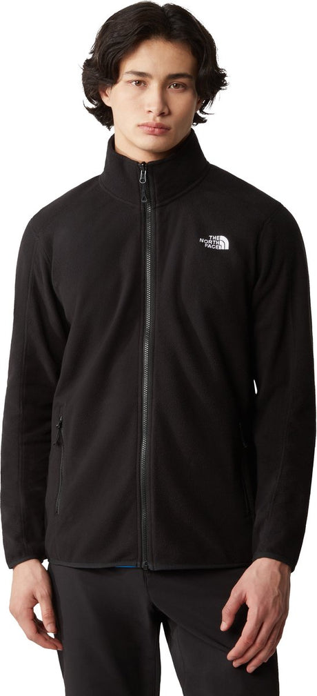 The North Face Resolve Fleece FZ Outdoor-Pullover für Herren – Schwarz