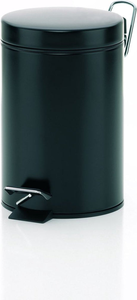Kela Monaco Tretabfalleimer - 3 l - Schwarz -