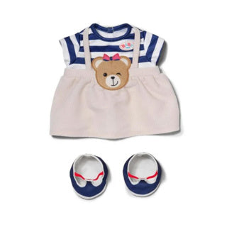 Baby Born Bär Teddy-Outfit-Kleid | 2 Stk