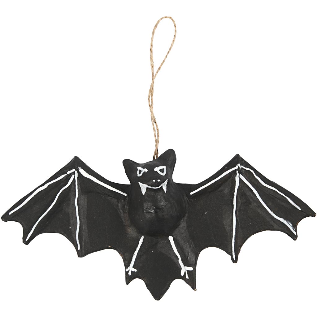 Creativ Company Fledermaus, H: 10 cm, T: 3,5 cm, B: 22 cm, 1 Stück