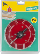Wolfcraft – Lochsäge 152 mm – BIM-Lochbohrer 152 mm – 5498000