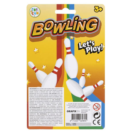 Grafix Mini-Bowling-Set – 12-teilig.