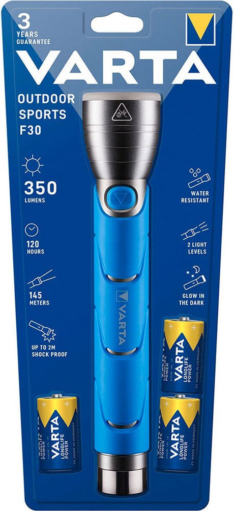 Varta führte Outdoor-Sportarten F30 an