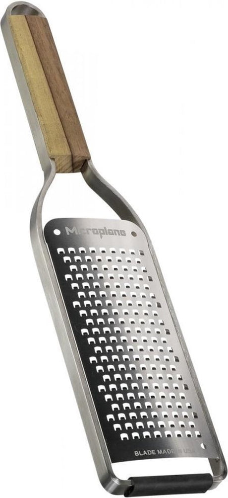 Microplane Reibe Master – grob – Edelstahlholz