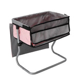 Puppenpflegetisch grau rosa39x25x39cm