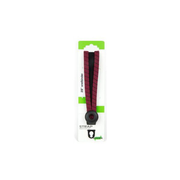 Widk 005196 Triobinder 24 12 -mm -Auge 28 -Zoll -Bordeaux schwarz auf der Karte