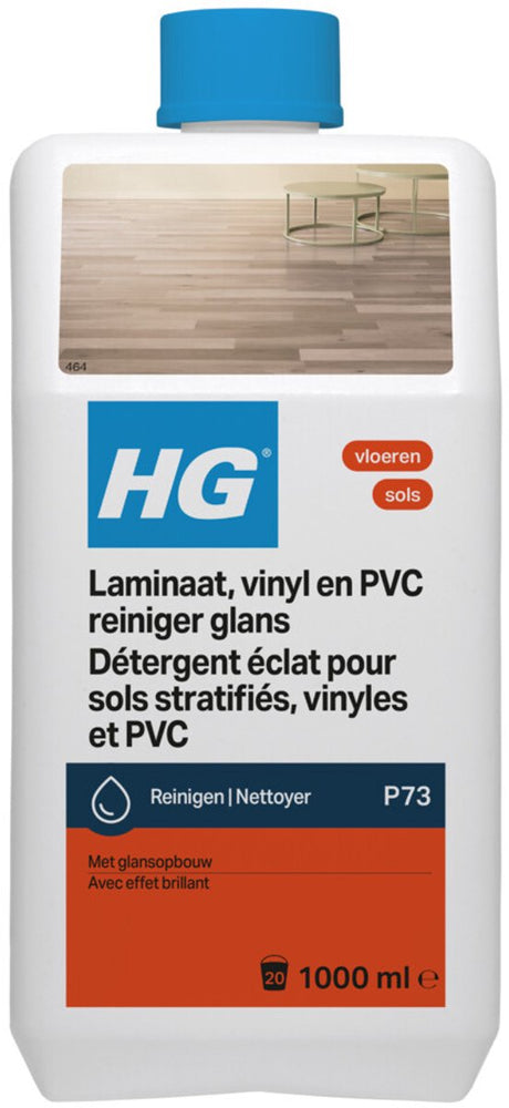 Hg-Laminat, Vinyl-PVC-Reinigerglanz