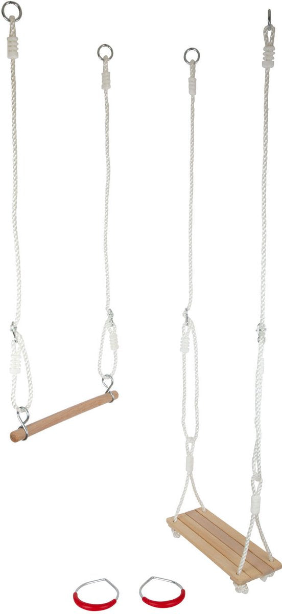 Kleiner Fuß - Holzschwung Set 3in1