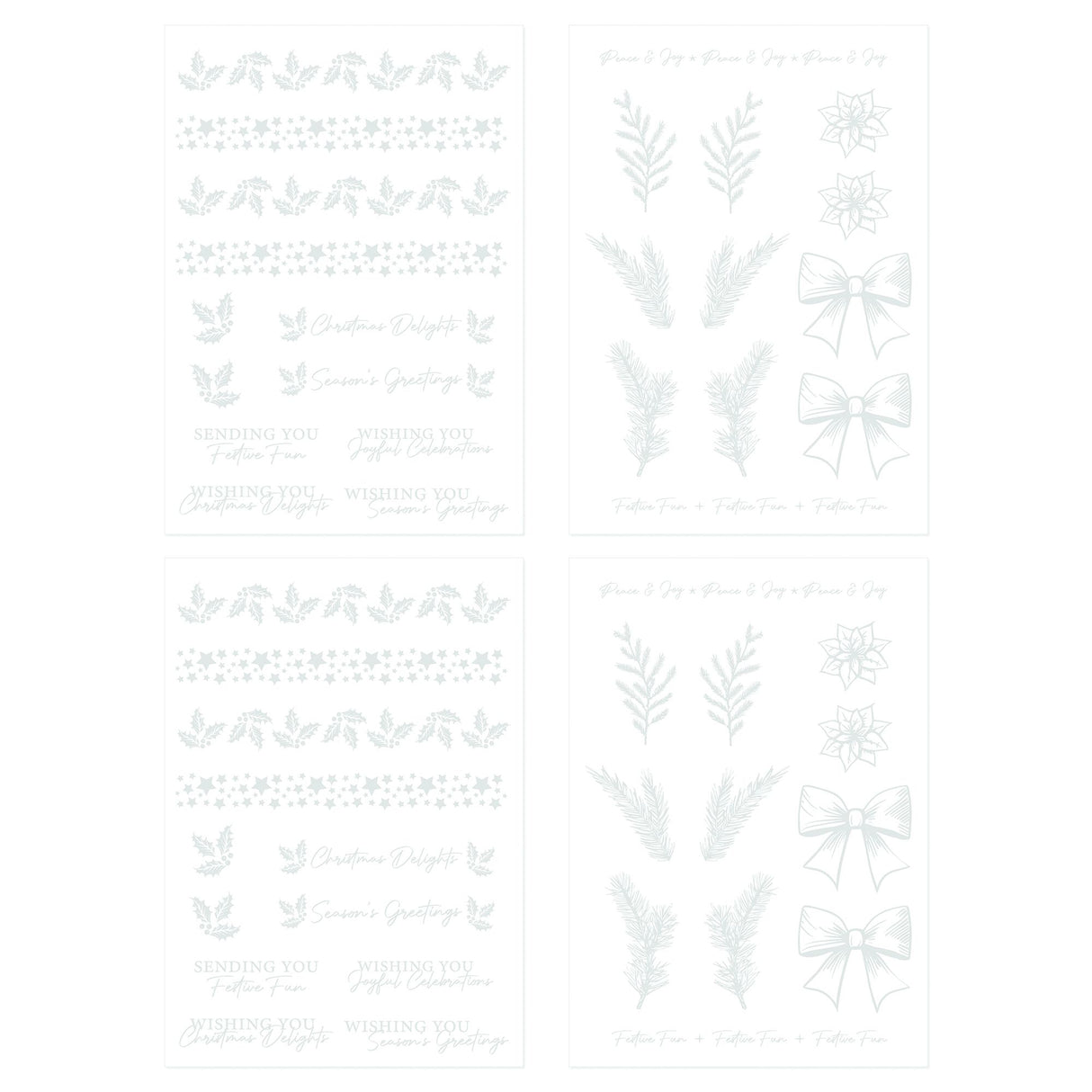 Tonic Studios • Timeless Tidings Folienfusionsklebefolien