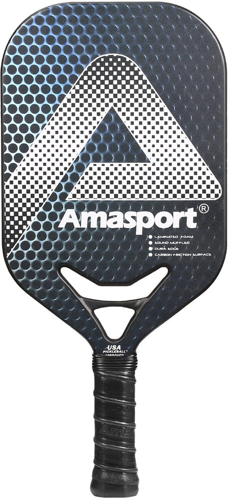 Ama Sport Pickleball-Paddel JP80-1 Silber – Carbon-Paddel – Leistungskontrolle –