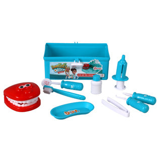 Toi-toys Dentalkoffer mit Zubehör, 10-teilig.