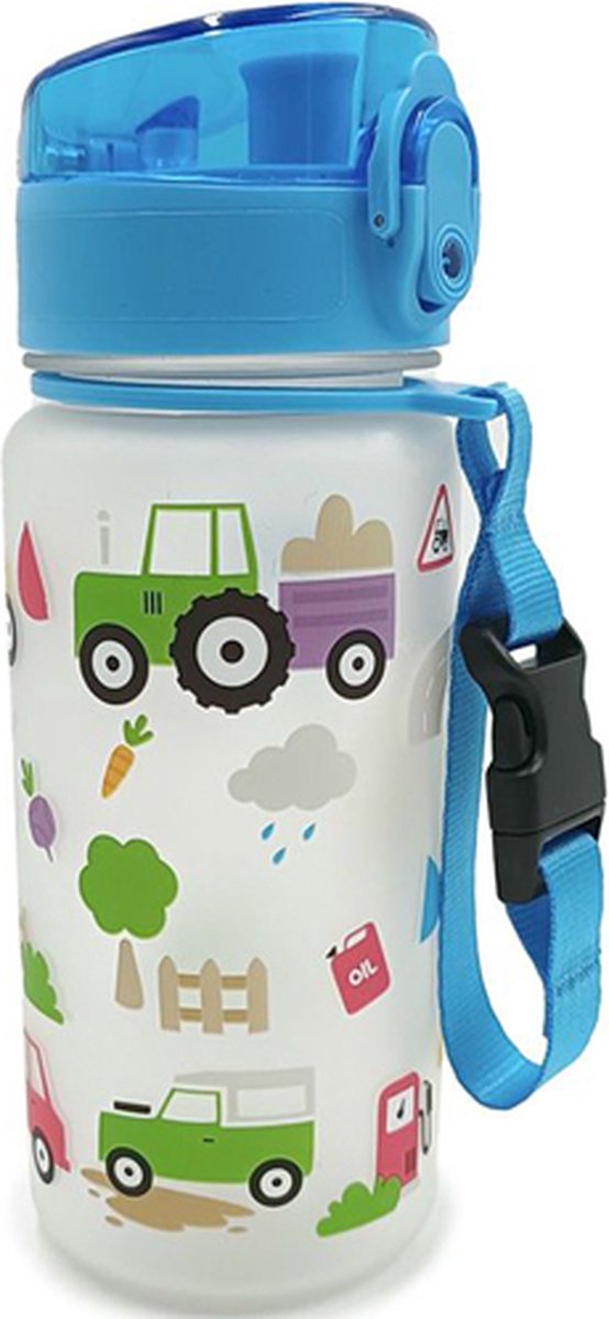 Kleine Traktoren Pop-Top-350-ml-Ecozen-Kindertrinkflasche