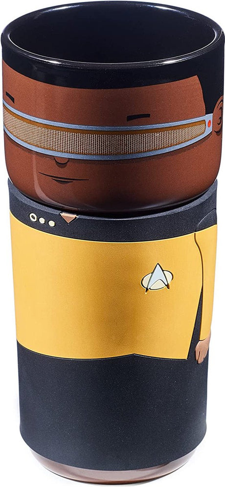 Coscups Numskull – Star Trek – Geordi La Forge Coscup wiederverwendbarer Thermobecher