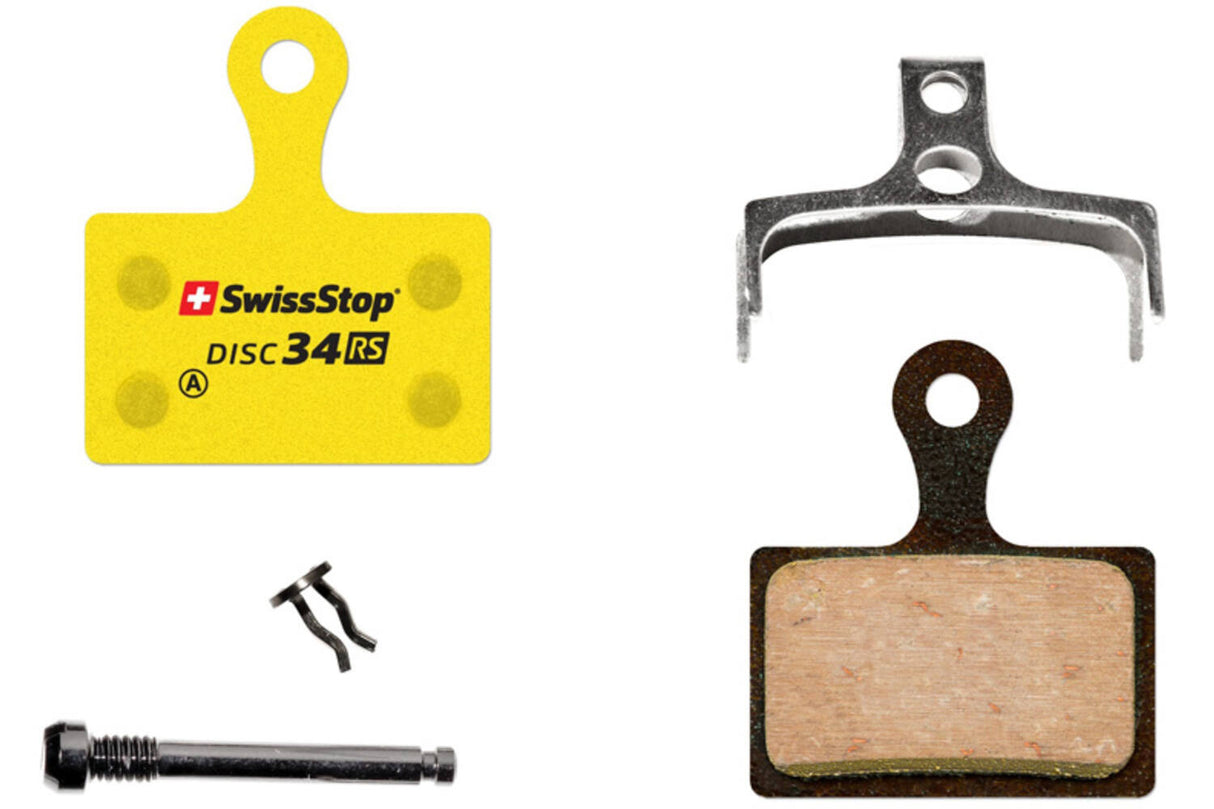 Szwajcarski blok hamulca szwajcarskiego SWISSSTOP DISC 34 RS Shimano, TRP, Tektro, Reve