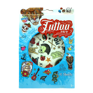 Grafix Tattoo-Set blau