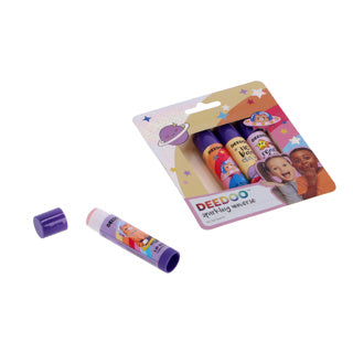 Deedoo Kids Lippenbalsam Positive Vibes 4 Stück | 4 Stück