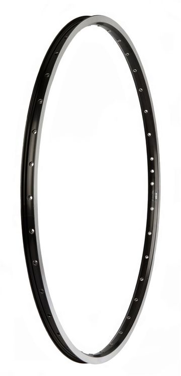 Rim Primax E Str19 28 - 622 x 19C - 36 Löcher - Spaak 14 Französisches Ventil - Schwarz mit Bremskante