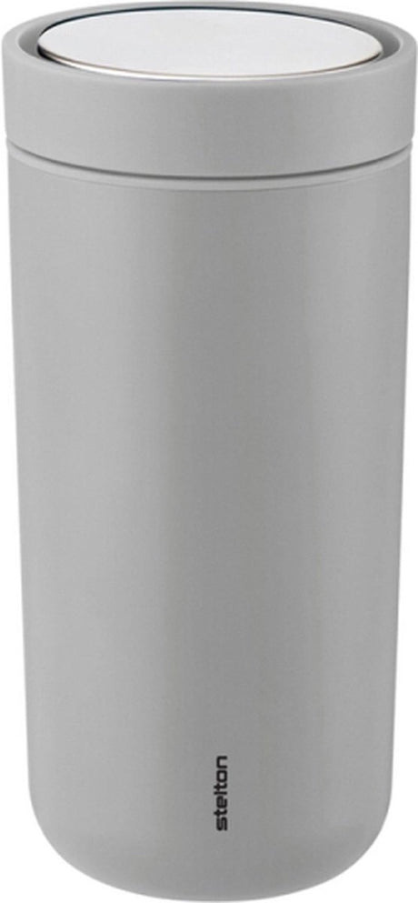 Markenloser Stelton to go Click-Thermosbecher ohne Marke in Grau