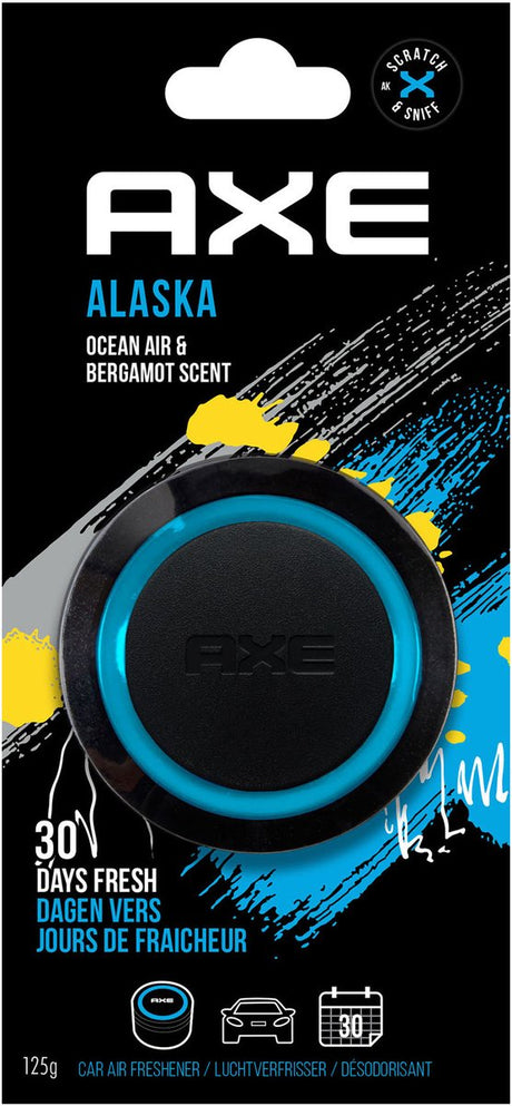 Axe Lufterfrischer-Geldose Alaska schwarz blau