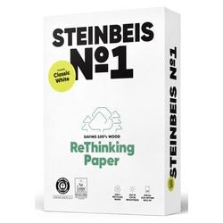 Kopieerpapier steinbeis classic a4 80 g m² glad wit 100% 500 vellen