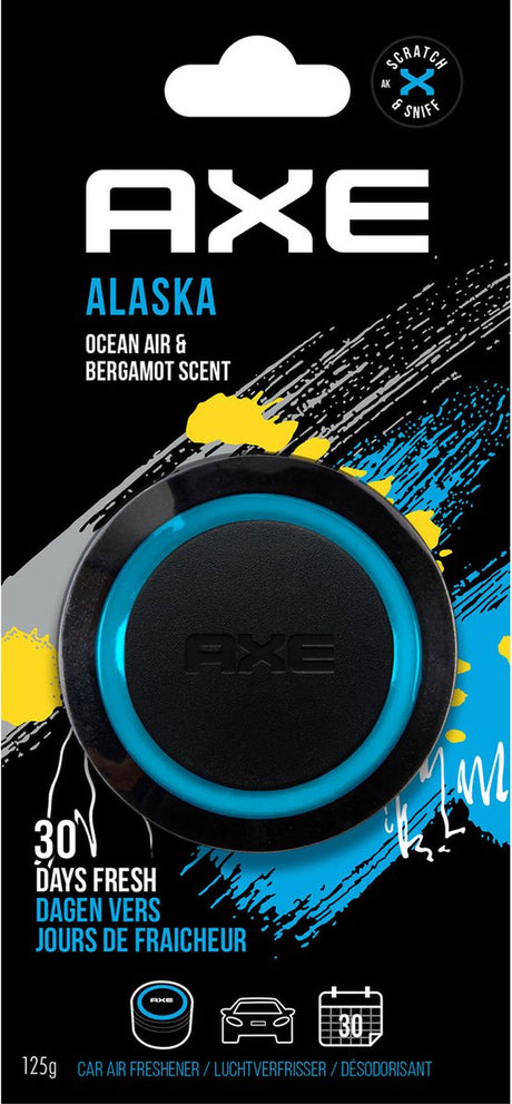 Axe Lufterfrischer-Geldose Alaska schwarz blau