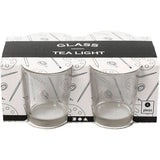 Creativ Company Teelicht, H: 6,5 cm, T 4,5 cm, 4 Stück 1 Box