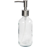 Creativ Company Seifenpumpe, H: 19,3 cm, T 6,3 cm, 230 ml, klar, 1 Stück
