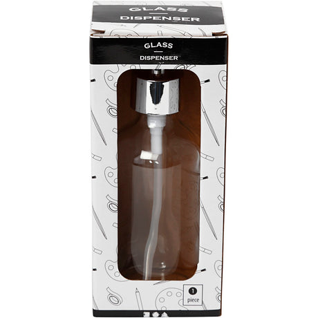 Kreativunternehmen https: www.cchobby.nl Seifenpumpe-h-19-3-cm-d-6-3-cm-230-ml-clear-1-piece