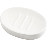 Creativ Company Seifenschale, H: 2,5 cm, L: 13,5 cm, B: 10 cm, weiß, 1 Stück