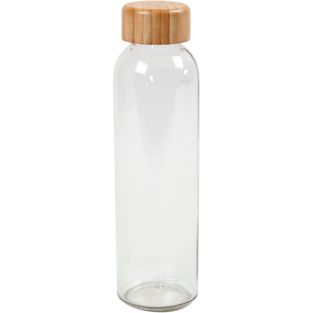 Kreativfirma Wasserflasche mit Bambusdeckel