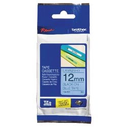 Labeltape brother tze-531 12mmx8m zwart blauw