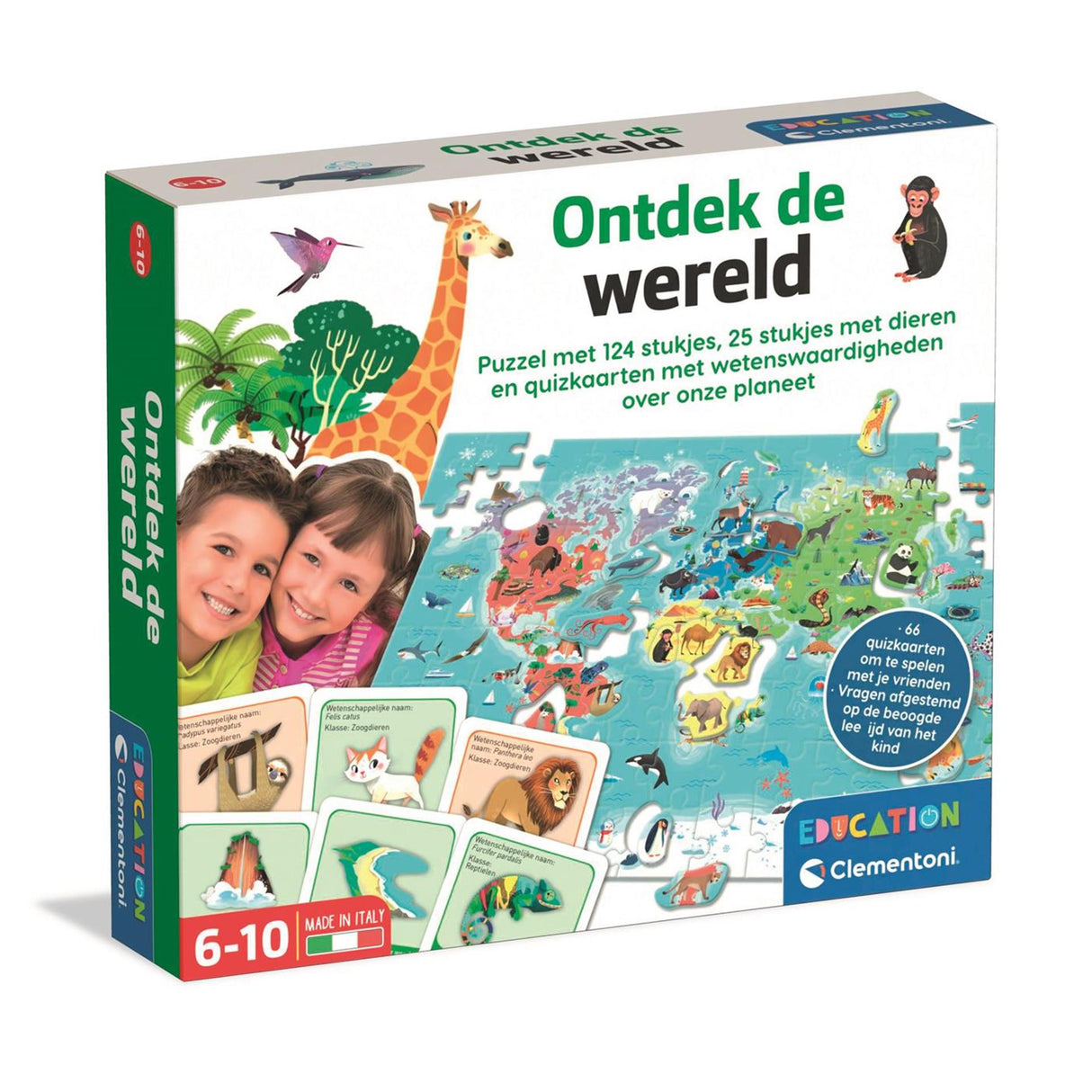 Clementoni-Bildung – Entdecke das Welträtsel