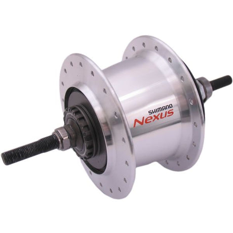 Shimano Nabenschaltung 7 Gang Nexus 7 SG-C3001 für Rollenbremsen Felgenbremse 36 Löcher – Silber
