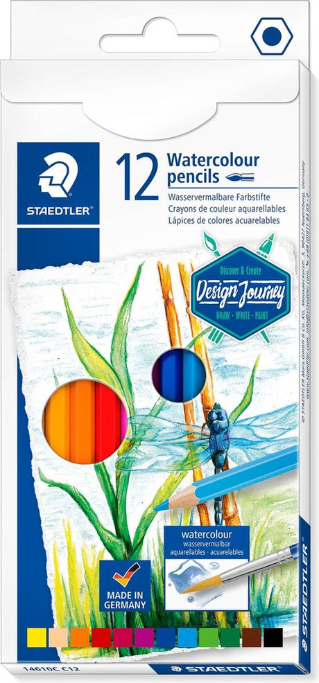 Staedtler Aquarell-Buntstifte – Set à 12 Stück