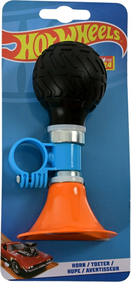Volare Hot Wheels Fahrradhupe – Jungen – Orange Schwarz