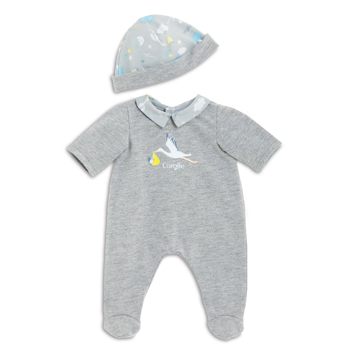 Corolle mon grand poupon ooievaar pyjama, 36cm