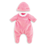 Corolle Mon Poupon Pyjama Roze met Muts, 30cm