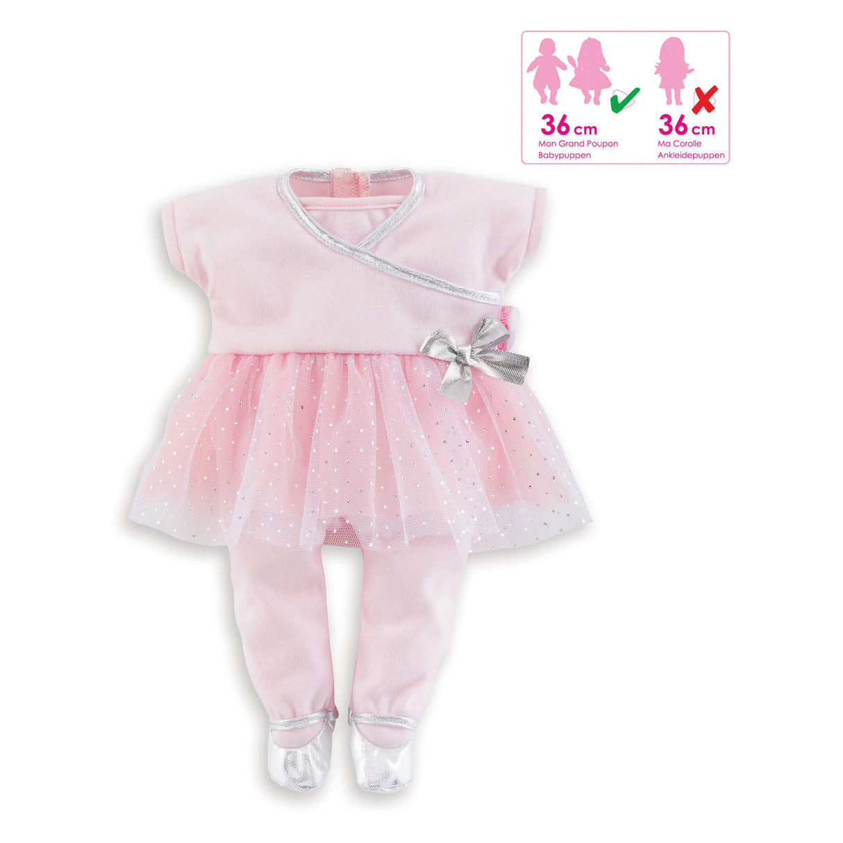 Corolle mon grand poupon – Tanzpuppen-Outfit, 36 cm