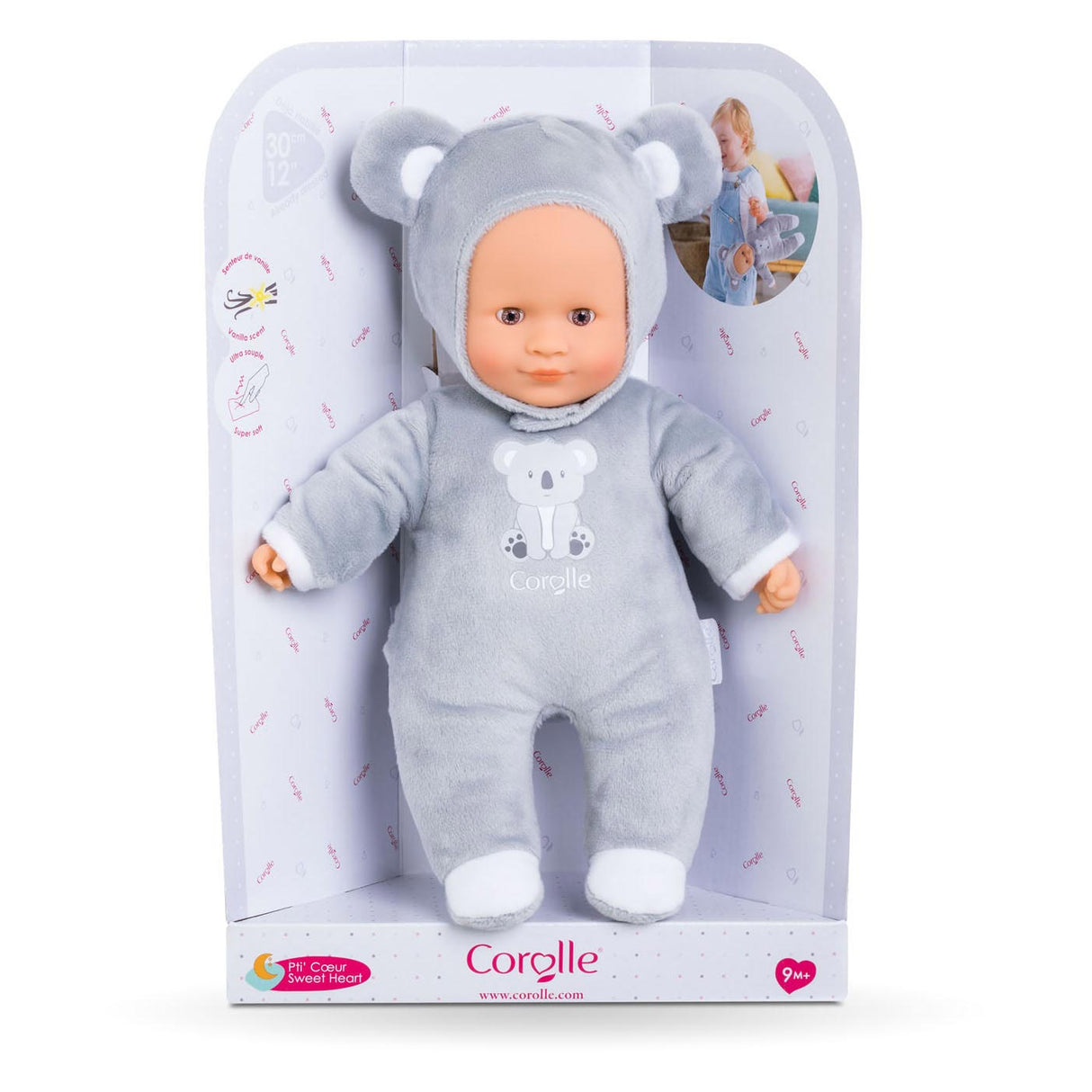 Corolle Mon Doudou süßes Herz Koala, 30 cm