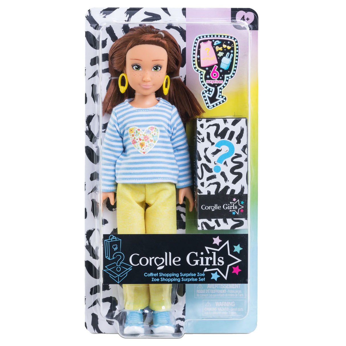 Corolle Girls Fashion Pop Zoe Shopping Surprise Set