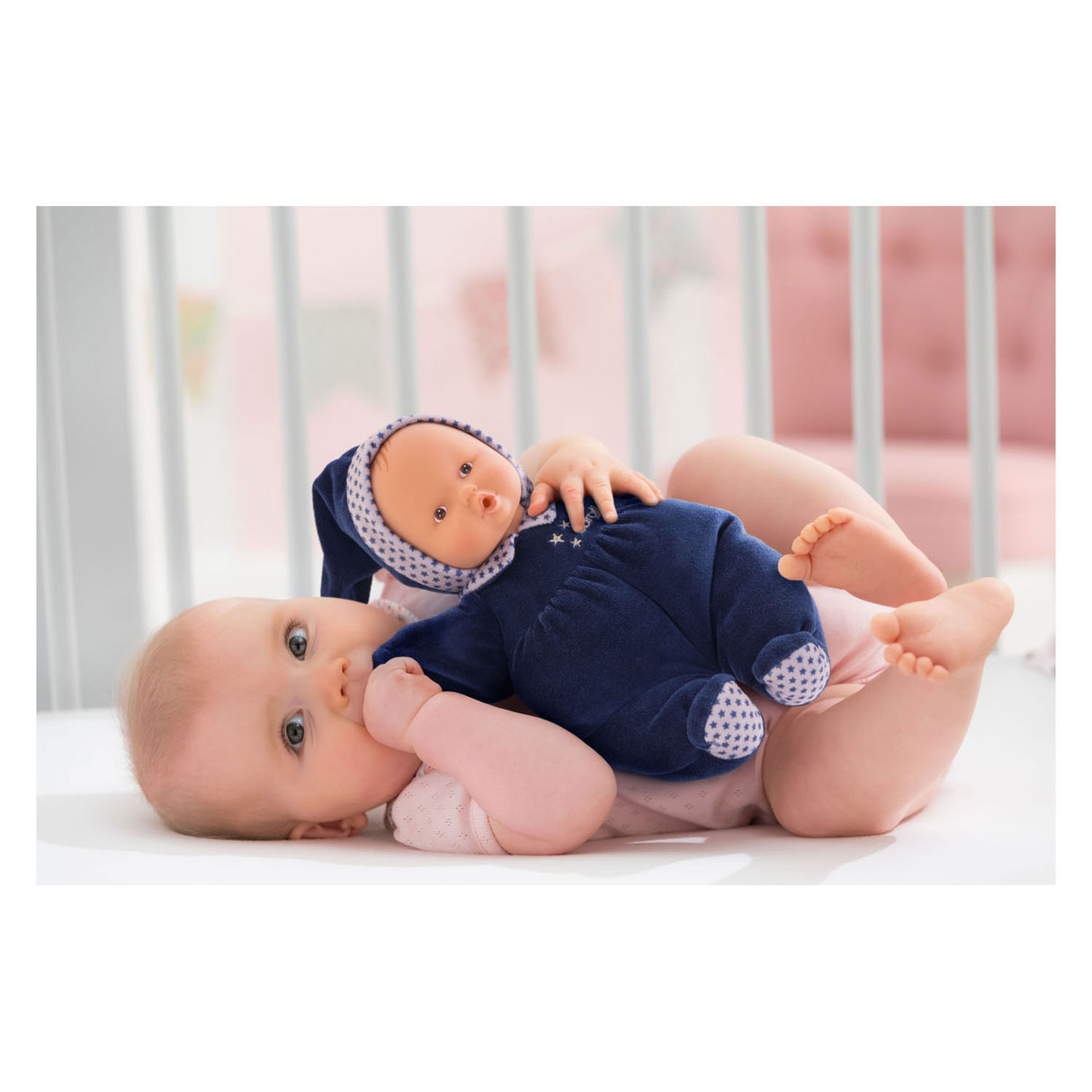 Corolle mon doudou babipouce blu sogni babypop, 28 cm