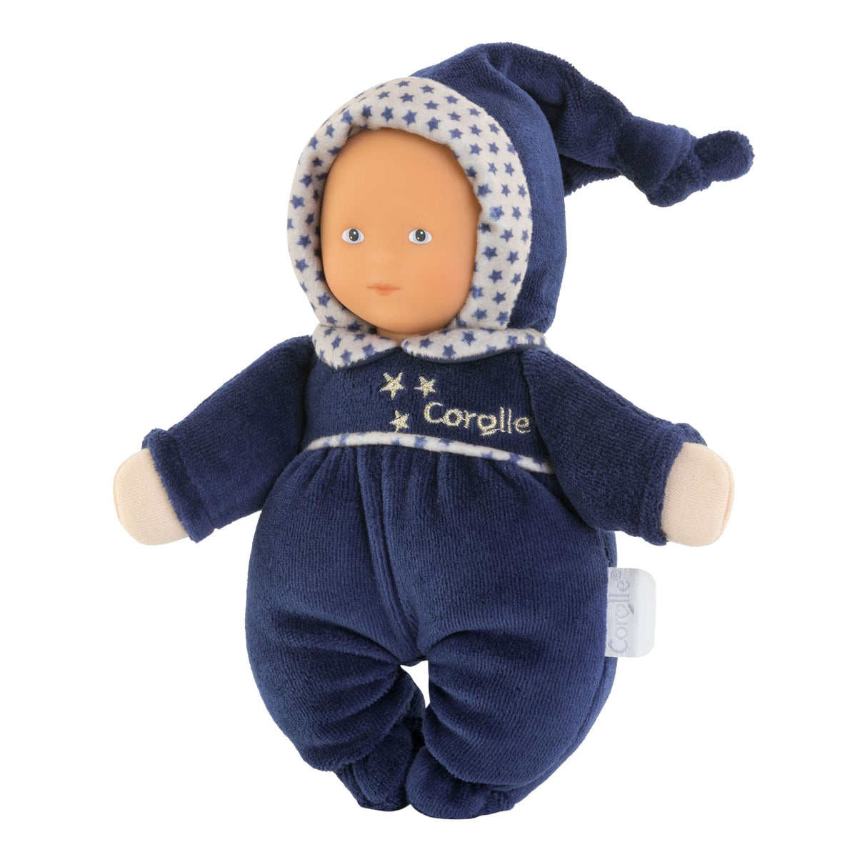 Corolle mon doudou babidoux marineblaue Sternenträume-Babypuppe, 20 cm