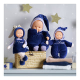 Corolle mon doudou babidoux marineblaue Sternenträume-Babypuppe, 20 cm