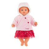 Corolle Mon Grand Poupon Jacke Hartjes Pink, 36 cm